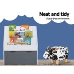 Keezi 3 Tiers Kids Bookshelf Magazine Rack Children Bookcase Organiser Storage - Image 6
