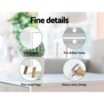 Artiss TV Cabinet Entertainment Unit 120cm White Larin - Image 8