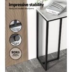Artiss Console Table Marble Effect Frenisha - Image 6