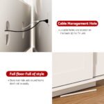 Artiss TV Unit Entertainment Unit Storage Cabinet 160cm White - Image 8