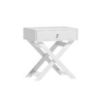 Artiss Bedside Table Drawers Side Table Storage Cabinet Nightstand White QARA - Image 7