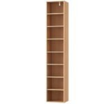 Artiss Bookshelf 8 Tiers MILO Pine - Image 3