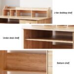 Artiss Computer Desk Office Study Desks Table Shelf Drawer - Image 6