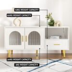 Artiss LED Coffee Table Shelf Drawer Storage White - Image 6