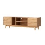 Artiss Entertainment Unit Stand TV Cabinet Storage Drawer Shelf 180cm Wooden - Image 3