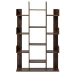 Artiss Tree-Shaped Bookshelf ROMI Walnut - Image 5