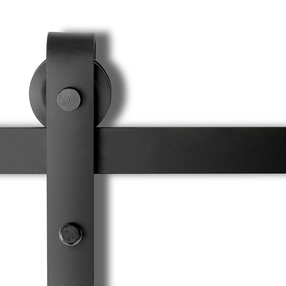 GA-SDOOR-BK-00 Cefito Sliding Barn Door Hardware Track Set 2m - Image 1