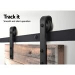 Cefito Sliding Barn Door Hardware Track Set 2m - Image 6