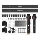 Cefito Sliding Barn Door Hardware Track Set 3.66m - Image 2