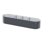 Green Fingers Garden Bed 320X80X56cm Oval Planter Box - Image 5
