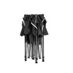 Instahut Gazebo Pop Up Marquee 3x4.5 Folding Tent Wedding Gazebos 500D Black - Image 3