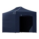 Instahut Gazebo 3x4.5 Pop Up Marquee Folding Tent Wedding Gazebos Camping Outdoor Shade Canopy Navy - Image 8