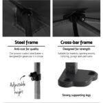 Instahut Gazebo 3x6 Pop Up Marquee Folding Tent Wedding Gazebos Camping Outdoor Shade Canopy Black - Image 4