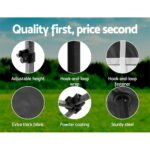 Instahut Gazebo 3x6 Pop Up Marquee Folding Tent Wedding Gazebos Camping Outdoor Shade Canopy Black - Image 6