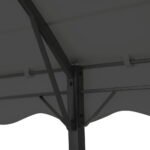 Instahut Gazebo Marquee 4x3m Outdoor Event Wedding Tent Camping Party Shade Iron Art Canopy Grey - Image 4