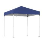 Instahut Gazebo 2x2m Outdoor Patio Garden Marquee Shade w/ Base Pods Blue - Image 7