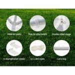 Instahut Gazebo 3x6m Marquee Wedding Party Tent Outdoor Camping Side Wall Canopy 4 Panel White - Image 6