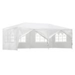 Instahut Gazebo 3x6m Marquee Wedding Party Tent Outdoor Camping Side Wall Canopy 6 Panel White - Image 7