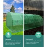 Green Fingers Greenhouse 6x3x2M Walk in Green House Tunnel Plant Garden Shed Dome - Image 4