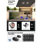 LockMaster Electric Sliding Gate Opener 1200KG Auto Keypad Hardware Remote 6M - Image 6