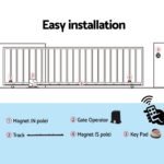 LockMaster Automatic Sliding Gate Opener Kit Keypad 4M 1000KG - Image 7