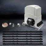 LockMaster Automatic Sliding Gate Opener Kit Keypad 6M 1200KG