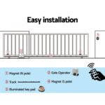 LockMaster Automatic Sliding Gate Opener Kit Keypad 6M 1200KG - Image 6