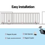 Automatic Sliding Gate Opener Kit 4M 1800KG - Image 7