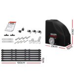 LockMaster Automatic Sliding Gate Opener Kit 10W Solar 6M 600KG - Image 2