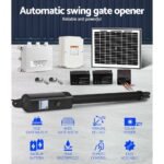 LockMaster Single Swing Gate Opener 500KG 10W Solar Panel - Image 4