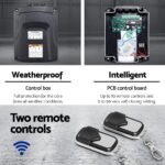 Lockmaster Dual Swing Gate Opener 800KG 20W Solar Panel - Image 4