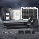 Lockmaster Dual Swing Gate Opener 800KG 20W Solar Panel - Image 7
