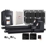 LockMaster Dual Swing Gate Opener 800KG 40W Solar Panel