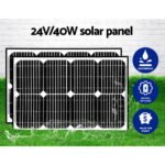 LockMaster Dual Swing Gate Opener 800KG 40W Solar Panel - Image 5