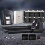 LockMaster Dual Swing Gate Opener 800KG 40W Solar Panel - Image 7