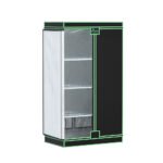 Green Fingers Grow Tent 100x60x180cm 4 Tiers Kits Hydroponics Indoor Grow System