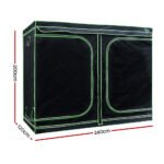 Green Fingers Grow Tent Light Kit 240x120x200CM 2000W LED 6" Vent Fan,Green Fingers Grow Tent Light Kit LED 2000W Full Spectrum 6" Vent 240x120x200CM - Image 2