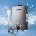 Devanti Portable Gas Water Heater With Pump LPG System Grey - Image 7