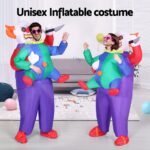 Inflatable Clown Costume Adult Suit Blow Up Party Fancy Dress Halloween Cosplay - Image 6