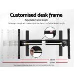Artiss Standing Desk Motorised White 140CM - Image 5