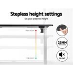 Artiss Standing Desk Motorised Sit Stand Desks Black 140CM - Image 4