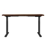 Artiss Standing Desk Motorised Dual Motor Rustic Brwon 140CM - Image 3