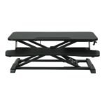 Artiss Standing Desk Riser Height Adjustable Black 80CM - Image 3