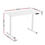 Artiss Electric Standing Desk Sit Stand Desks 120CM - Image 2