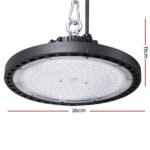 Leier LED High Bay Lights 100W UFO Industrial Workshop Warehouse Factory Lamp - Image 2