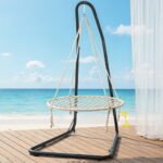 Gardeon Hammock Hanging Chair with Steel Stand - Image 7