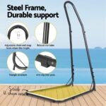 Gardeon Hammock Chair Stand Heavy Duty Steel Frame Black - Image 4