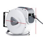 Giantz Air Hose Reel 20m Retractable Rewind Swivel Wall Mount Compressor Garage - Image 4