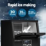 Devanti Commercial Ice Maker Cube Machine 30kg - Image 4