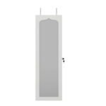 Artiss Jewellery Cabinet LED Mirror Lockable - Image 5